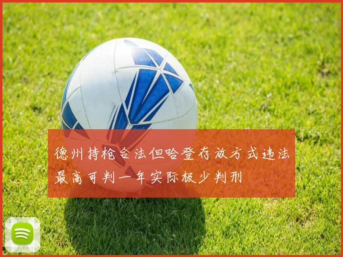 德州持枪合法但哈登存放方式违法最高可判一年实际极少判刑